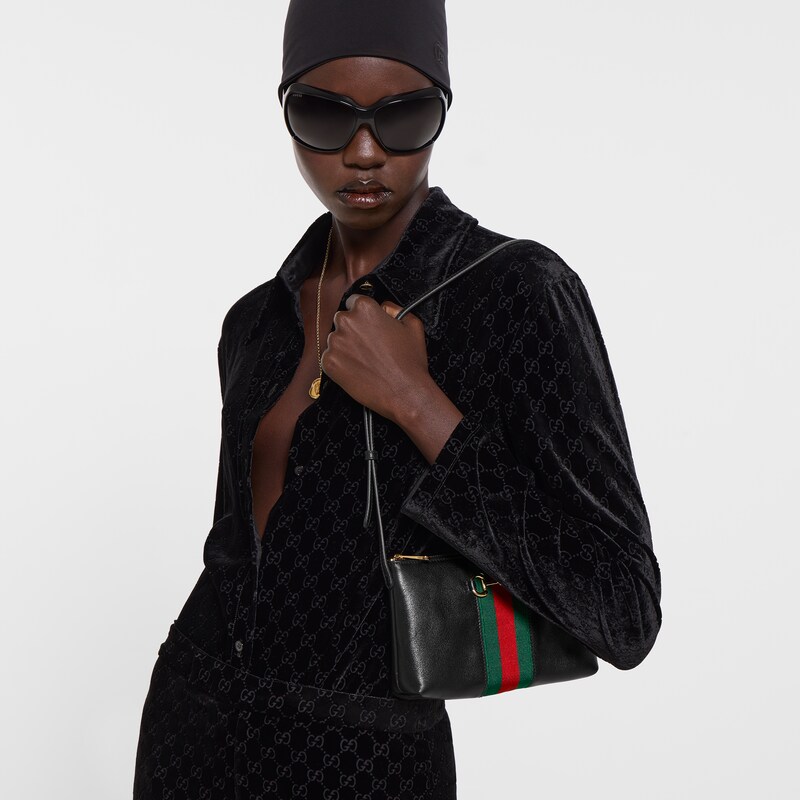 Gucci Horsebit Web Small Shoulder Bag | Thumbnail 3 Gucci Horsebit Web Small Shoulder Bag | Thumbnail 3
