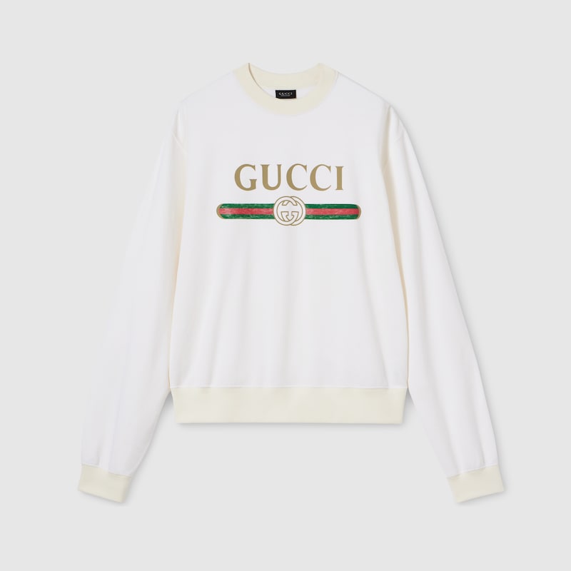 Cashmere Blend Sweatshirt With Print Cashmere Blend Sweatshirt With Print