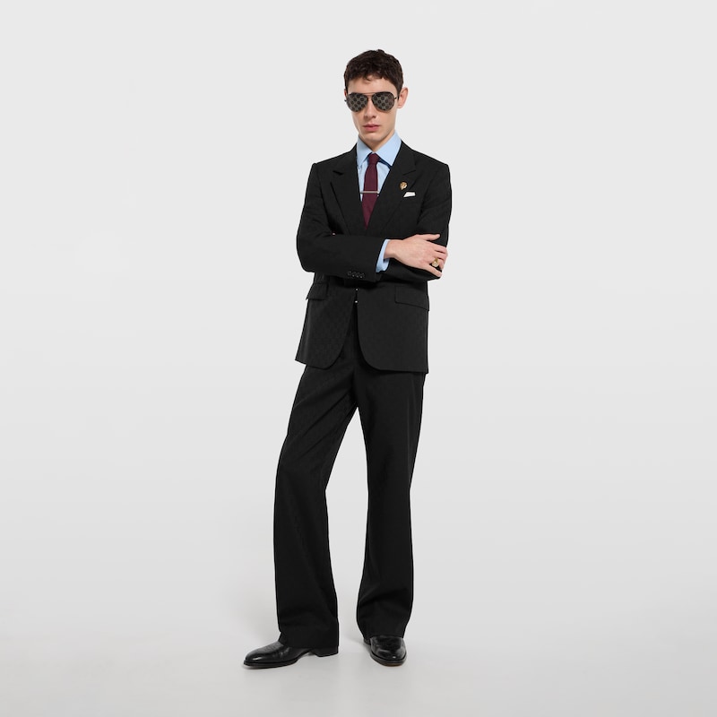 Gucci GG Wool Pants | Thumbnail 2 Gucci GG Wool Pants | Thumbnail 2