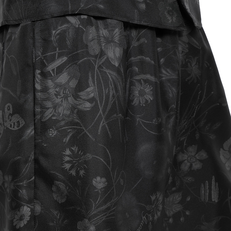 Gucci Printed Silk Twill Shorts | Thumbnail 3 Gucci Printed Silk Twill Shorts | Thumbnail 3