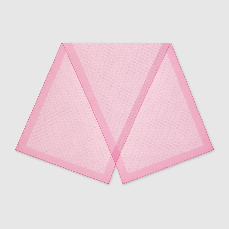 Gucci Printed Silk Chiffon Stole | Thumbnail 2