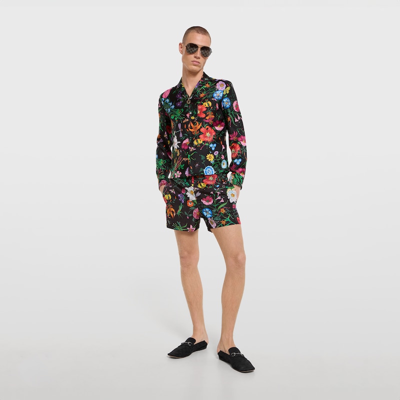 Gucci Printed Nylon Swim Shorts | Thumbnail 2 Gucci Printed Nylon Swim Shorts | Thumbnail 2