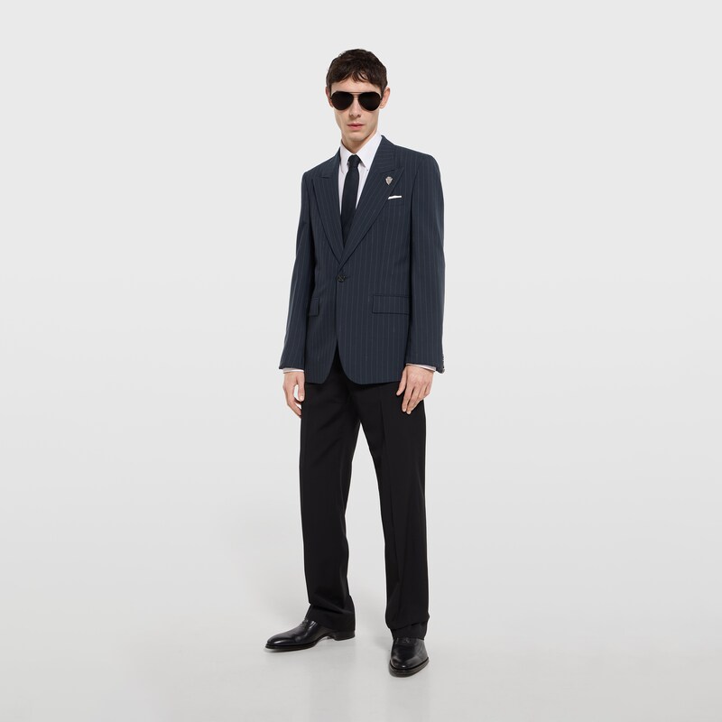 Gucci Pinstripe Wool Jacket | Thumbnail 2