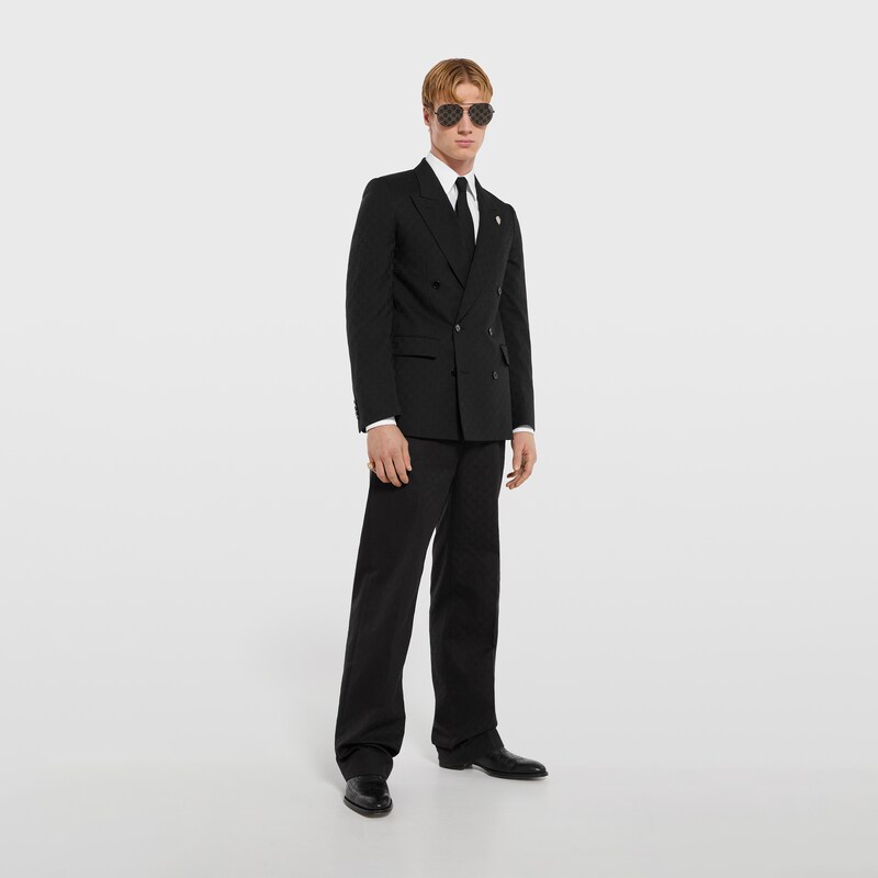 Gucci GG Cotton Canvas Pants | Thumbnail 2 Gucci GG Cotton Canvas Pants | Thumbnail 2