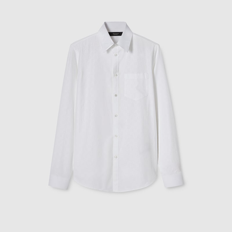 GG Cotton Poplin Shirt GG Cotton Poplin Shirt
