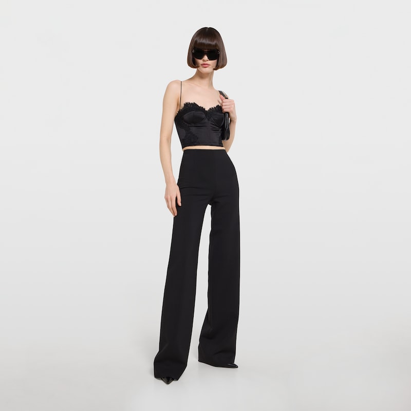 Gucci Embroidered Silk Satin Top | Thumbnail 2 Gucci Embroidered Silk Satin Top | Thumbnail 2