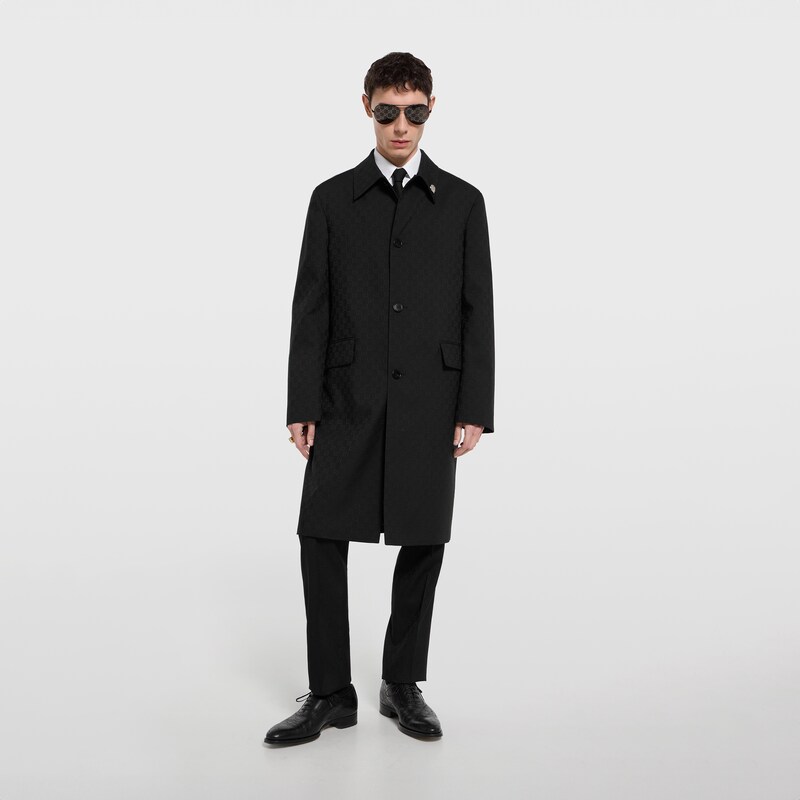 Gucci GG Wool Coat | Thumbnail 2 Gucci GG Wool Coat | Thumbnail 2