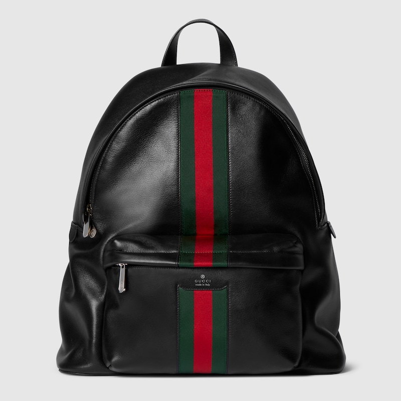 Gucci Web Trademark Large Backpack