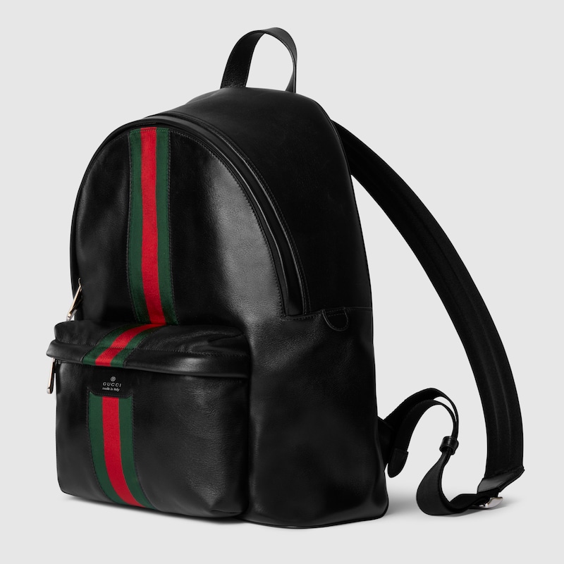 Gucci Web Trademark Large Backpack | Thumbnail 2 Gucci Web Trademark Large Backpack | Thumbnail 2