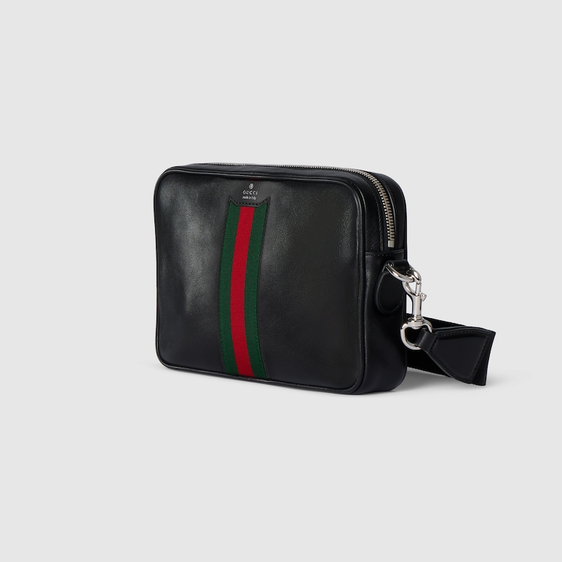 Gucci Web Trademark Small Crossbody Bag | Thumbnail 2