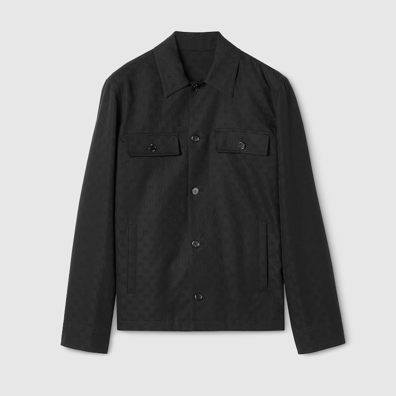 GG Cotton Canvas Jacket GG Cotton Canvas Jacket