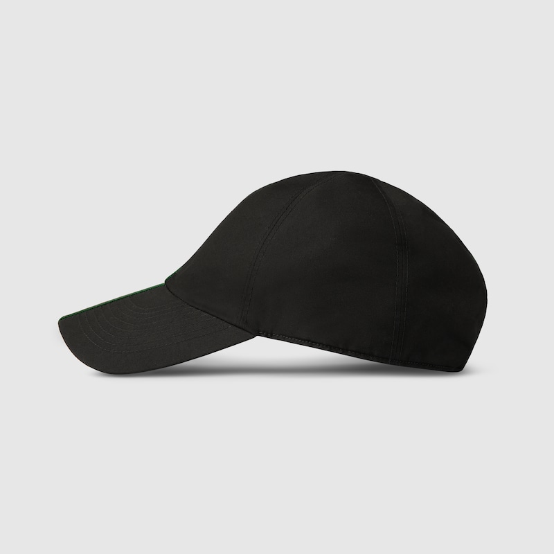 Gucci Cotton Baseball Hat With Web | Thumbnail 2 Gucci Cotton Baseball Hat With Web | Thumbnail 2