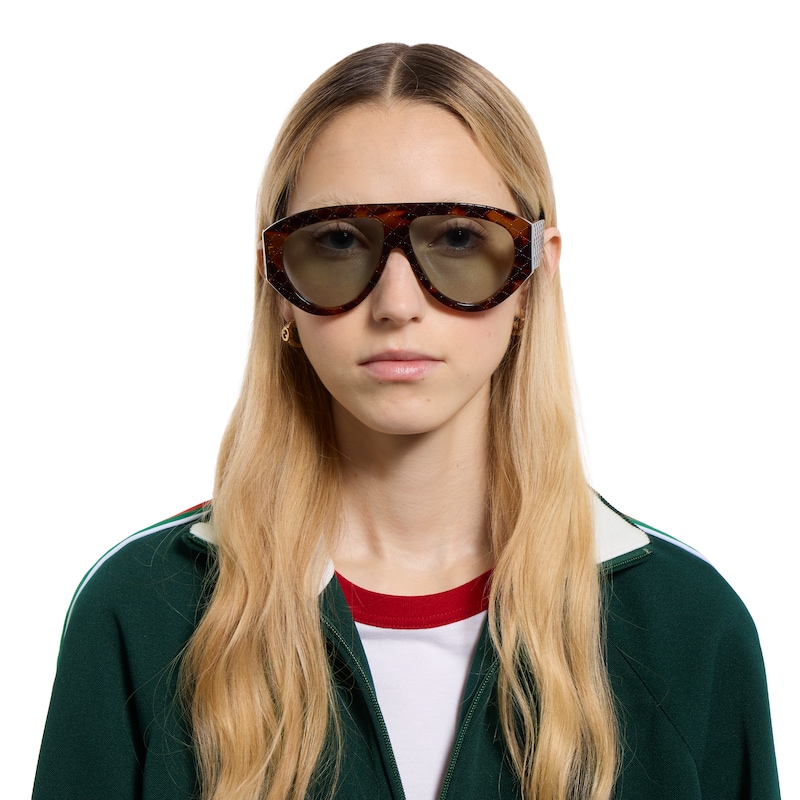 Gucci Mask Frame Sunglasses | Thumbnail 3