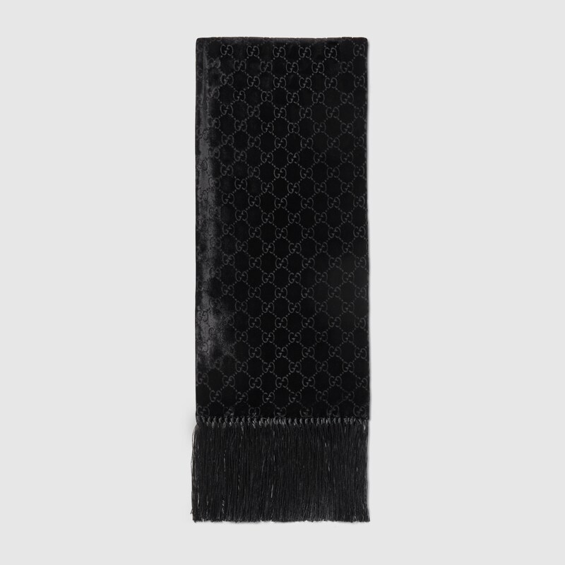 Gucci GG Velvet Devoré Stole
