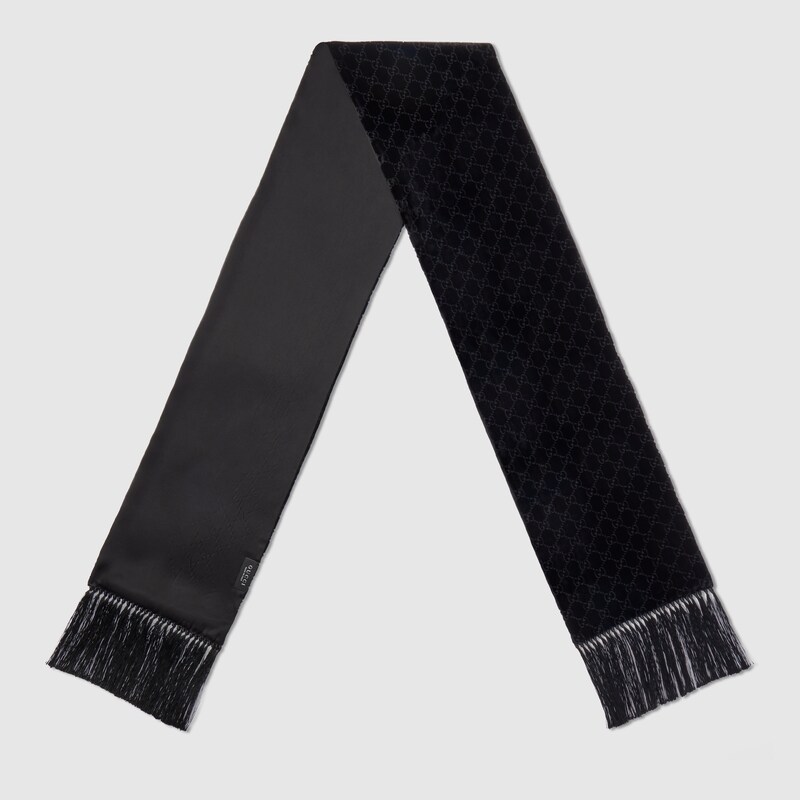 Gucci GG Velvet Devoré Stole | Thumbnail 2 Gucci GG Velvet Devoré Stole | Thumbnail 2