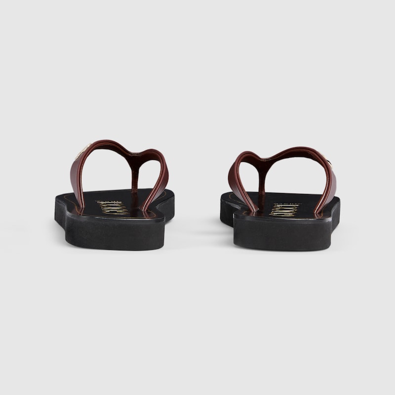 Gucci Thong Sandal With Double G | Thumbnail 3 Gucci Thong Sandal With Double G | Thumbnail 3