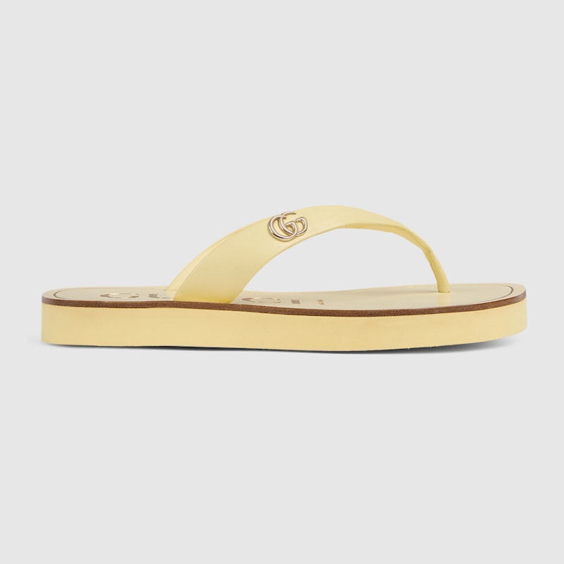 Thong Sandal With Double G Thong Sandal With Double G