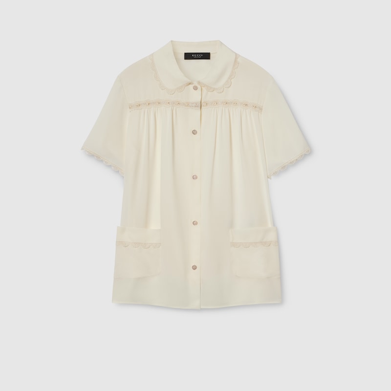 Gucci Silk Crêpe De Chine Shirt