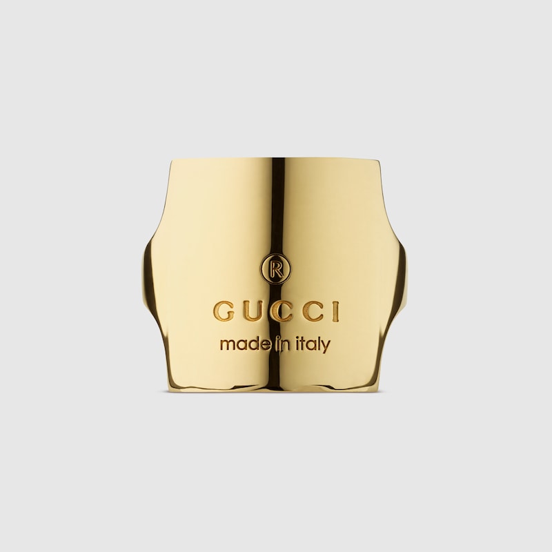 Gucci Trademark Crystal Ring
