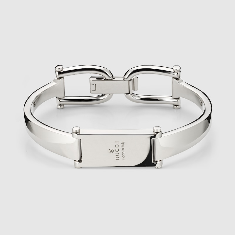 Gucci Stirrup Motif Bangle Bracelet