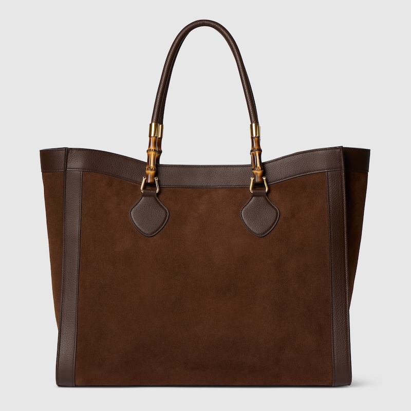 Gucci Bamboo Tote Large Bag In Brown