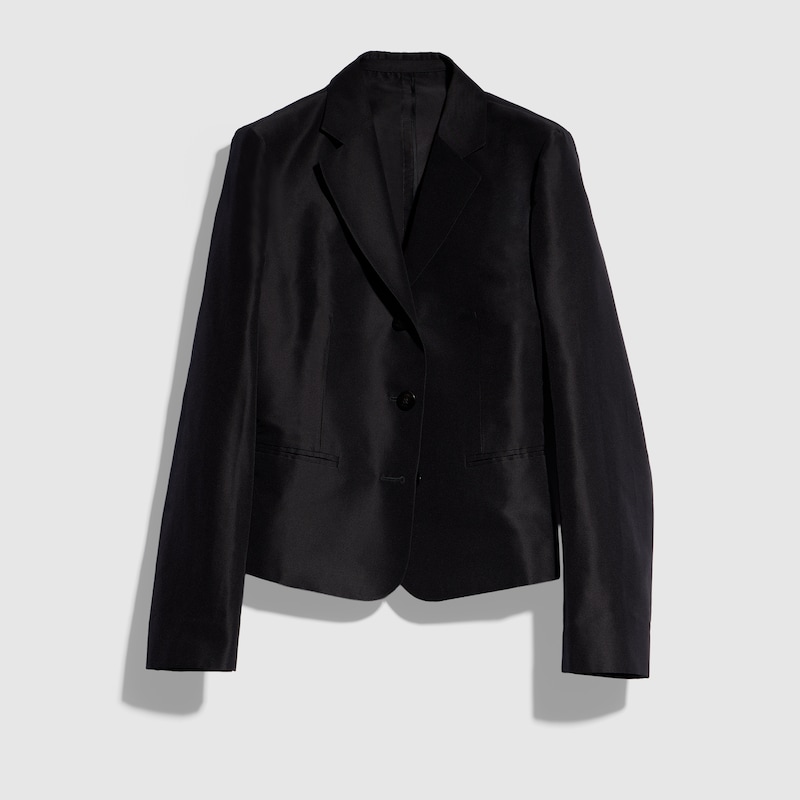 Gucci Fine Silk Faille Jacket