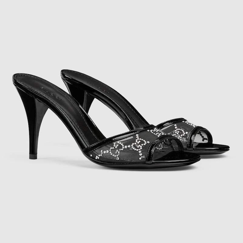 Gucci Crystal Slide Sandal | Thumbnail 2 Gucci Crystal Slide Sandal | Thumbnail 2