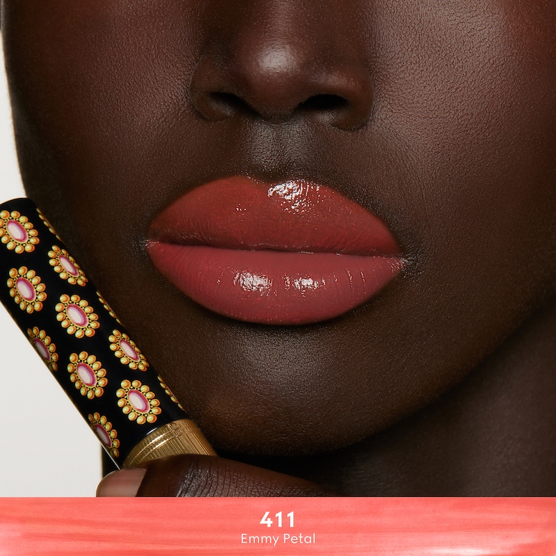 Gucci 411 Emmy Petal, Rouge De Beauté Brillant | Thumbnail 3 Gucci 411 Emmy Petal, Rouge De Beauté Brillant | Thumbnail 3