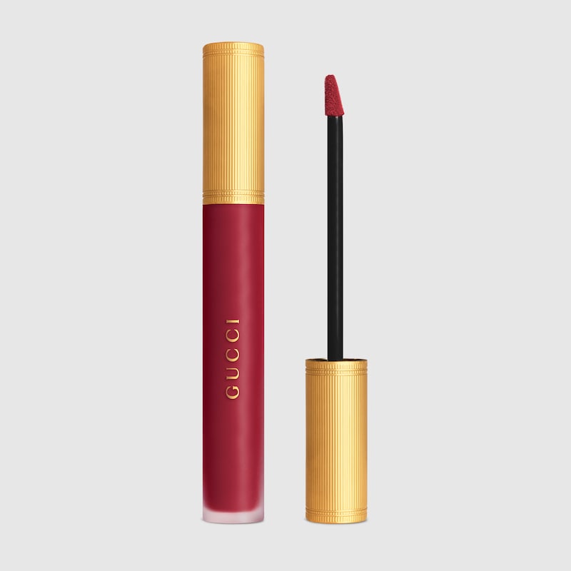 Gucci 509 Gucci Rosso Ancora, Rouge À Lèvres Liquide Mat Lipstick