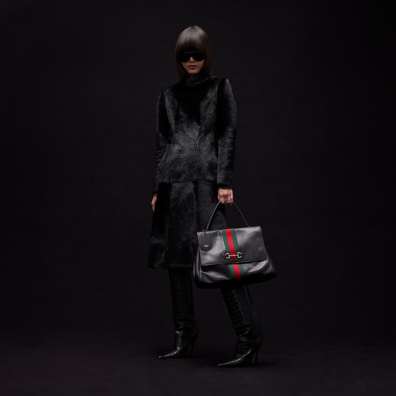 Gucci Paparazzo Large Top Handle Bag | Thumbnail 2 Gucci Paparazzo Large Top Handle Bag | Thumbnail 2