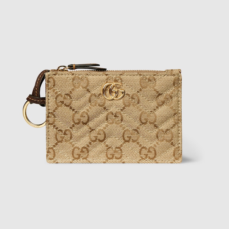Gucci GG Marmont Zip Key Pouch