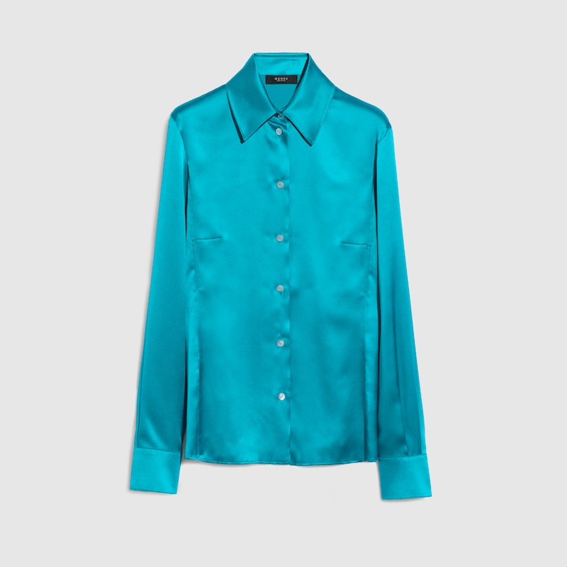 Silk Satin Shirt Silk Satin Shirt
