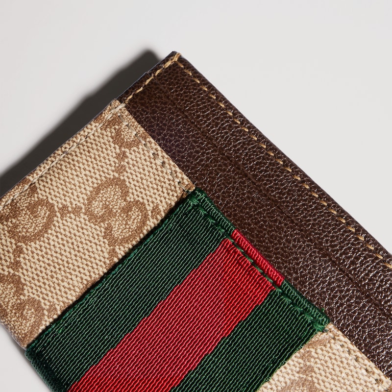 Gucci Card Case With Web | Thumbnail 3 Gucci Card Case With Web | Thumbnail 3