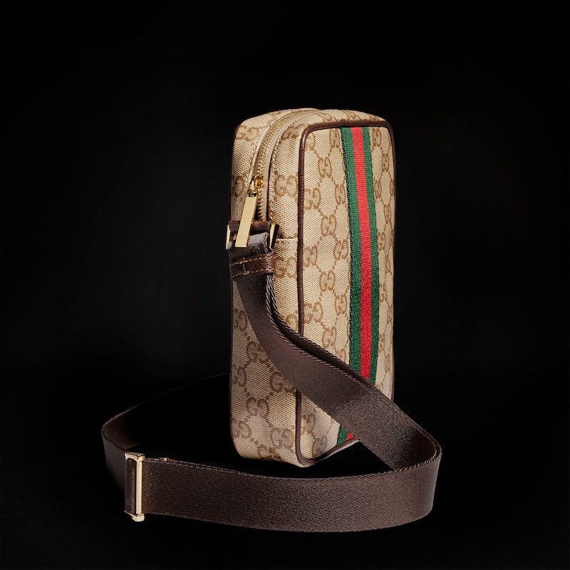 Gucci GG Mini Bag With Web | Thumbnail 3 Gucci GG Mini Bag With Web | Thumbnail 3