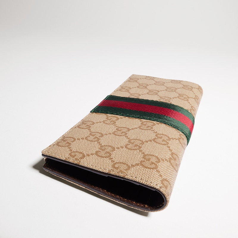Gucci Long Wallet With Web | Thumbnail 3 Gucci Long Wallet With Web | Thumbnail 3