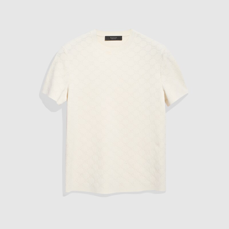 Gucci Technical GG Jacquard Fabric T-shirt