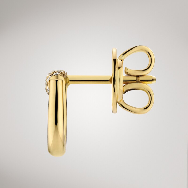 Gucci Horsebit Diamond 18k Stud Earrings | Thumbnail 3 Gucci Horsebit Diamond 18k Stud Earrings | Thumbnail 3