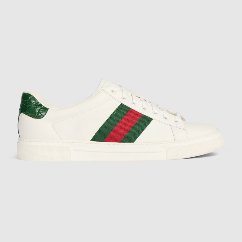 Gucci Ace Sneaker With Web