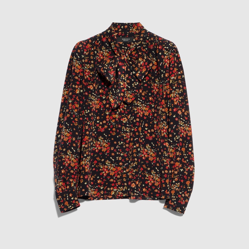 Printed Silk Shirt Printed Silk Shirt