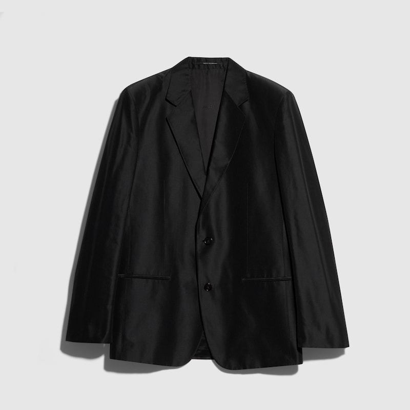 Fine Silk Faille Jacket Fine Silk Faille Jacket