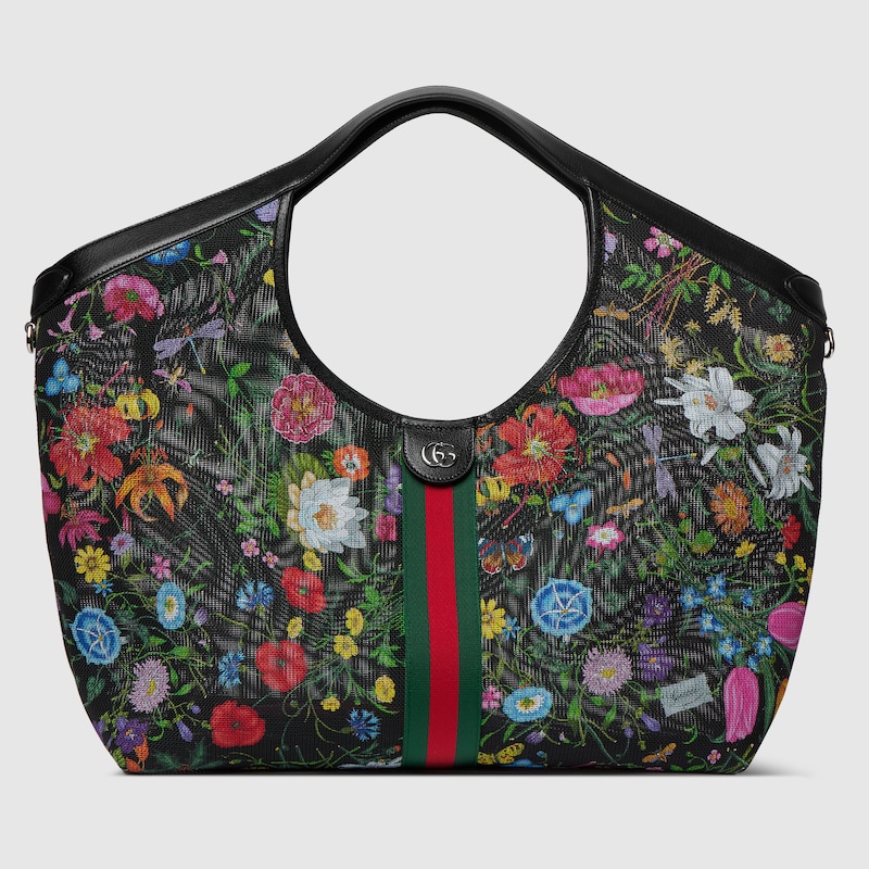 Gucci Giglio Flora Large Tote Bag