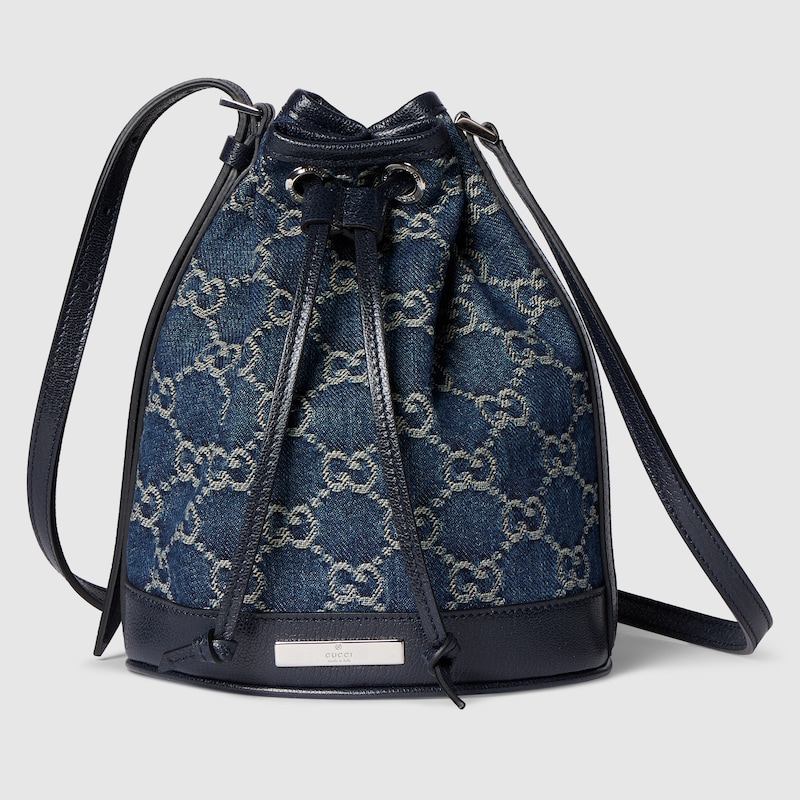 Mini Bucket Bag With Gucci Plaque Mini Bucket Bag With Gucci Plaque