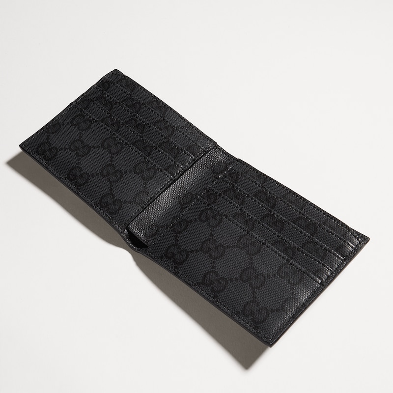 Gucci Bi-fold Wallet With Metal Tag | Thumbnail 2