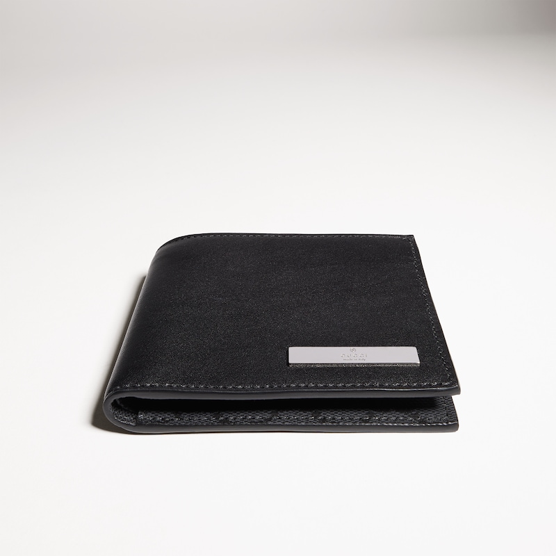 Gucci Bi-fold Wallet With Metal Tag | Thumbnail 3