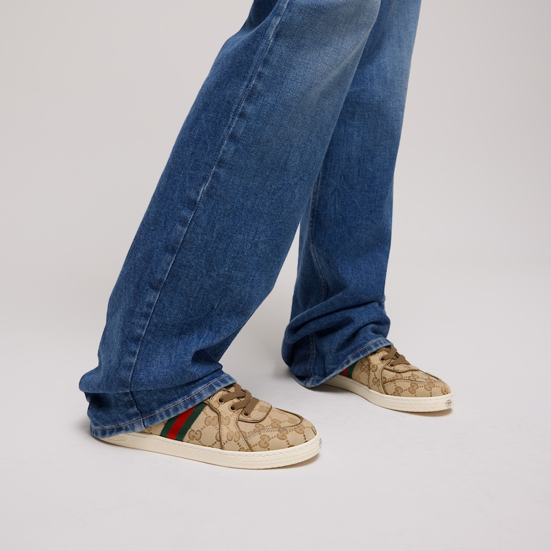 Gucci Stretch Low-top Sneaker | Thumbnail 3 Gucci Stretch Low-top Sneaker | Thumbnail 3
