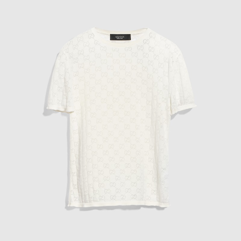 Gucci GG Cotton Devoré T-shirt