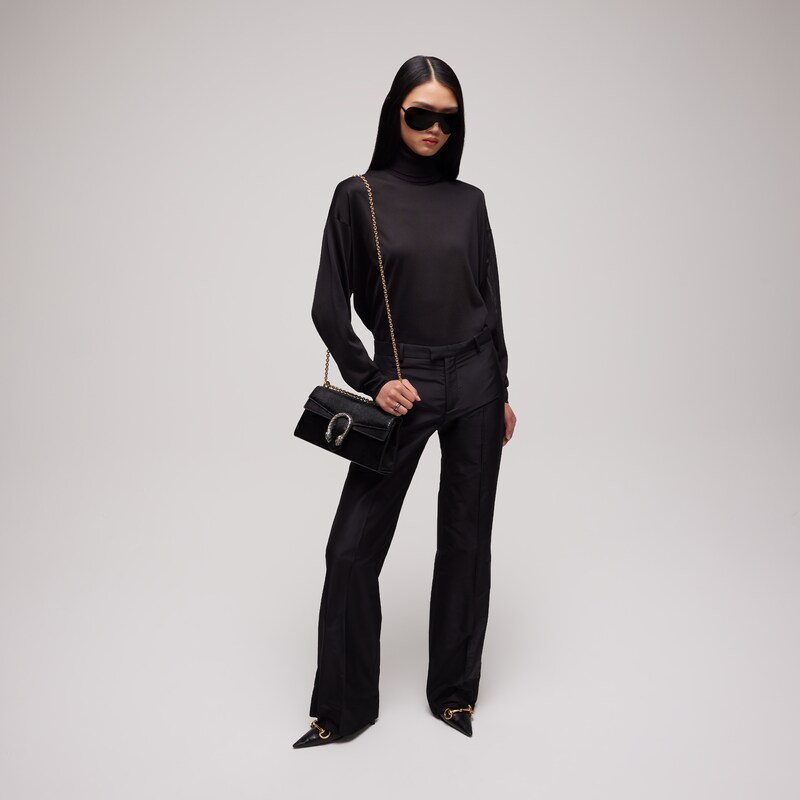 Gucci Extra Fine Silk Sweater | Thumbnail 2 Gucci Extra Fine Silk Sweater | Thumbnail 2