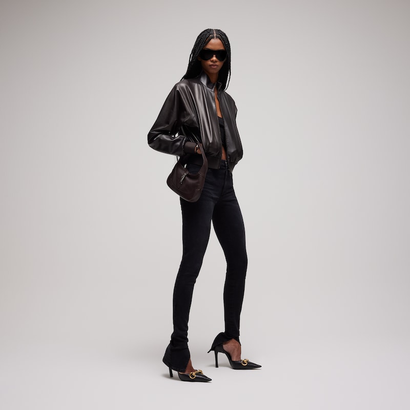 Gucci Soft Nappa Leather Bomber Jacket | Thumbnail 2 Gucci Soft Nappa Leather Bomber Jacket | Thumbnail 2