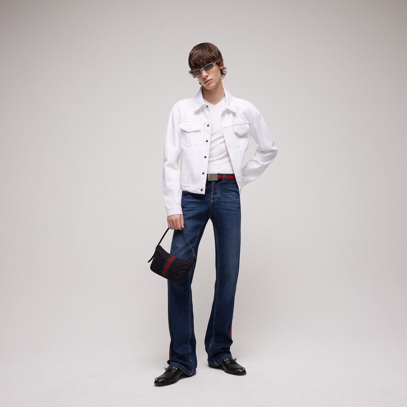Gucci Cotton Denim Jacket | Thumbnail 2 Gucci Cotton Denim Jacket | Thumbnail 2