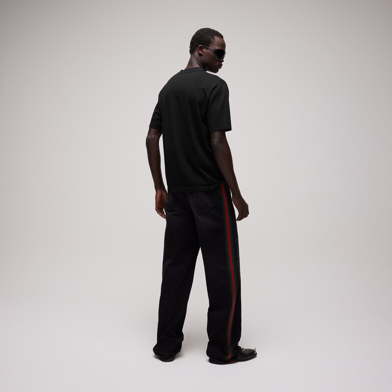 Gucci Cotton Jersey T-shirt With Print | Thumbnail 3 Gucci Cotton Jersey T-shirt With Print | Thumbnail 3